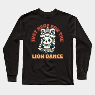 Panda Celebrates Year of the Dragon 2024 Long Sleeve T-Shirt